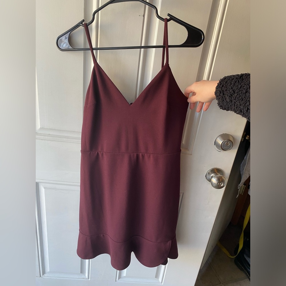 Dark Purple Cocktail Dress | Express